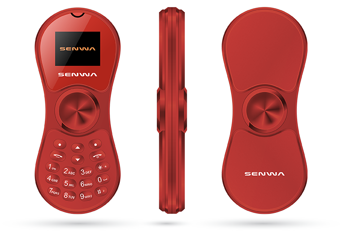 Spinnerphone Rojo